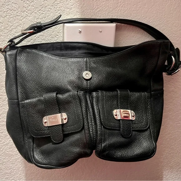 Furla Black leather handbag - Picture 4 of 4